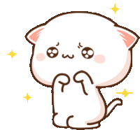 Cute kitten with flowers